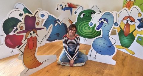 Tina Stubbs and her Bugs