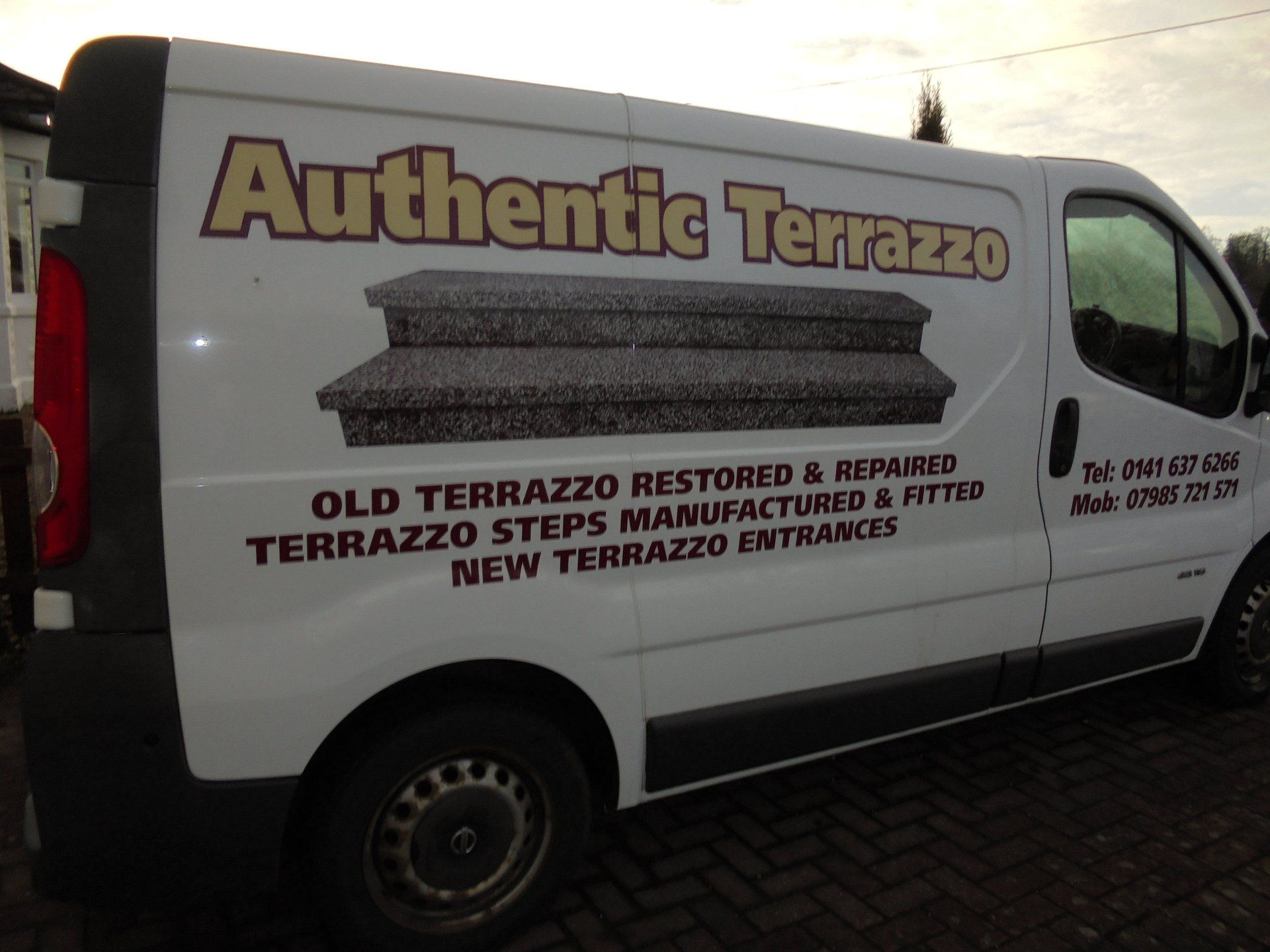 Authentic Terrazzo van