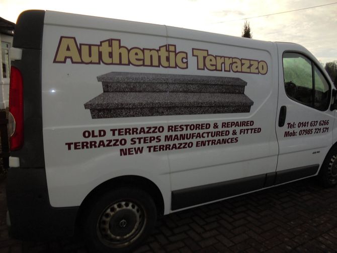Authentic Terrazzo van