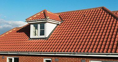 windows between the tiles