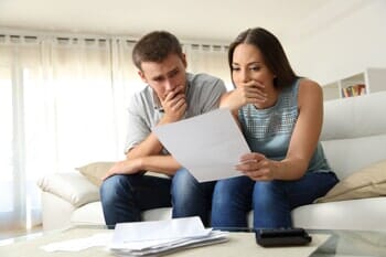 A couple seeking a bankruptcy lawyer in Bozeman, MT A couple looking into bankruptcy in Bozeman, MT