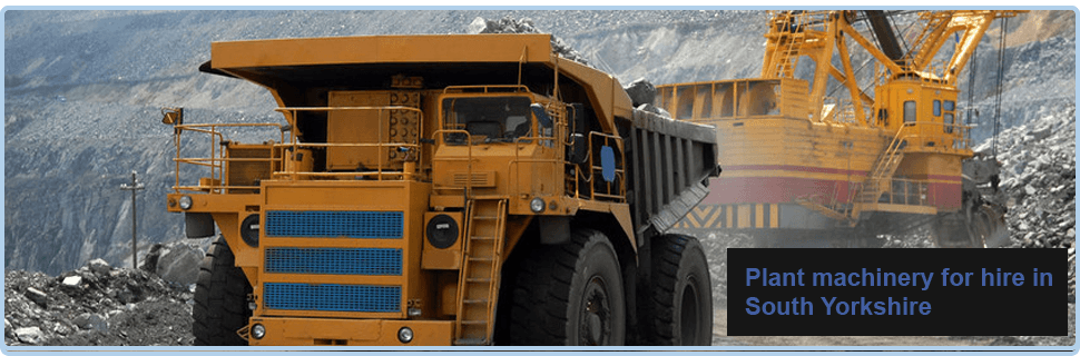 For digger hire in Rotherham call Hather Plant Hire Ltd Dump truck