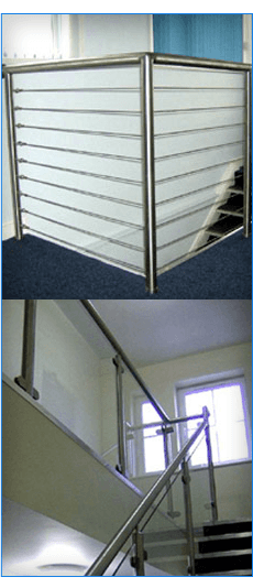 Metal fabrication - Edinburgh, Midlothian - Smiley Fabrications Ltd - Handrails, balustrades Handrails, balustrades