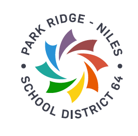 The logo for park ridge niles school district 64