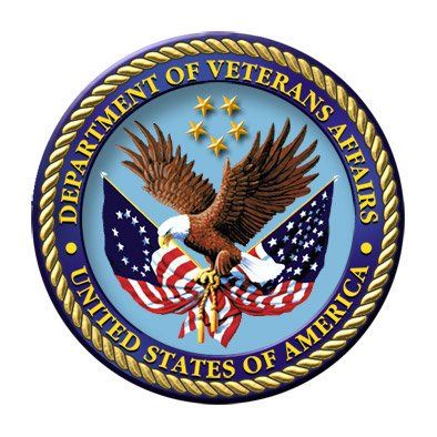 The seal of the department of veterans affairs of the united states of america