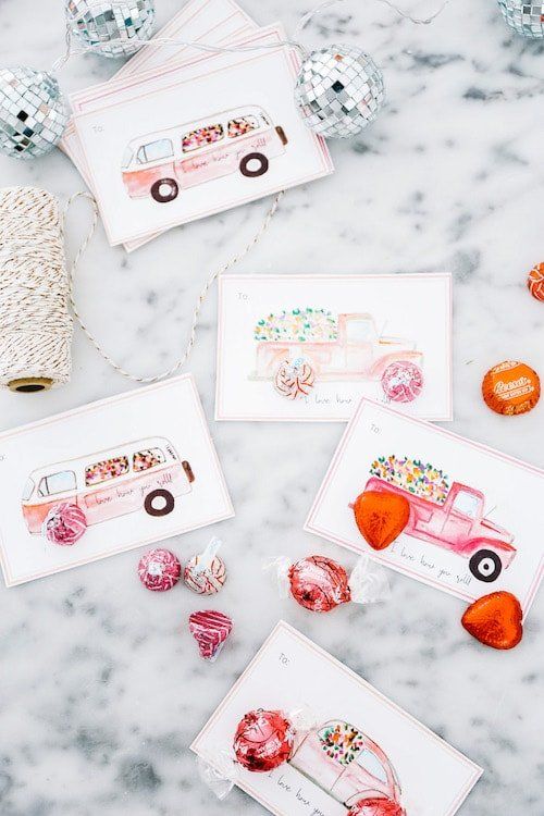 The Ginger Home – Free Printed Valentines Day Cards