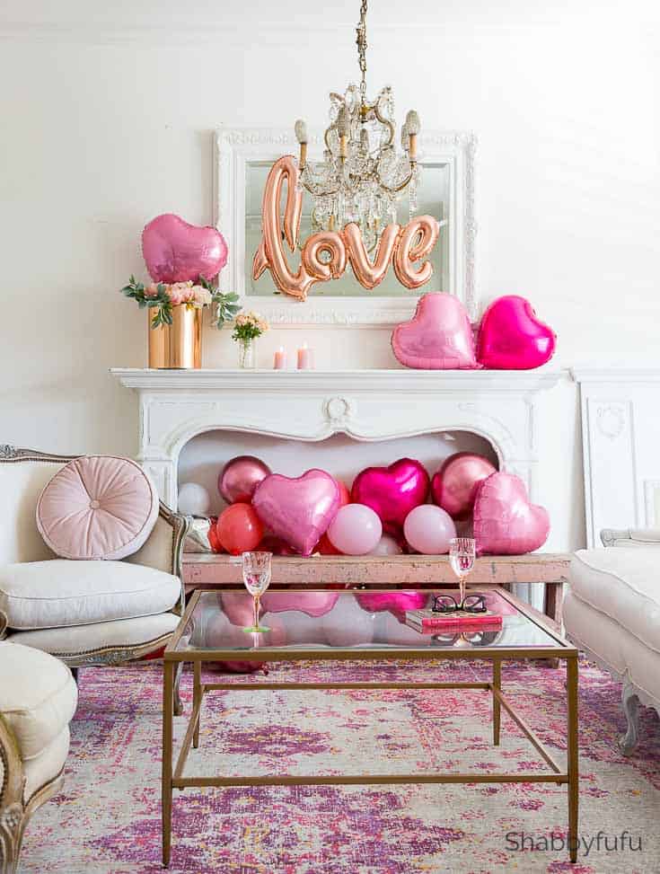 Shabbyfufu – Heart Decorations For Valentines Day