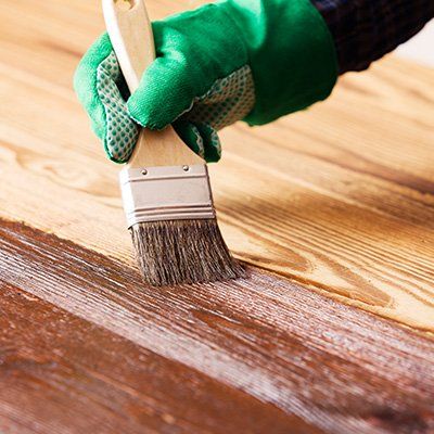 Deck Power Washing — Man Repaint the Deck in Woodridge, IL