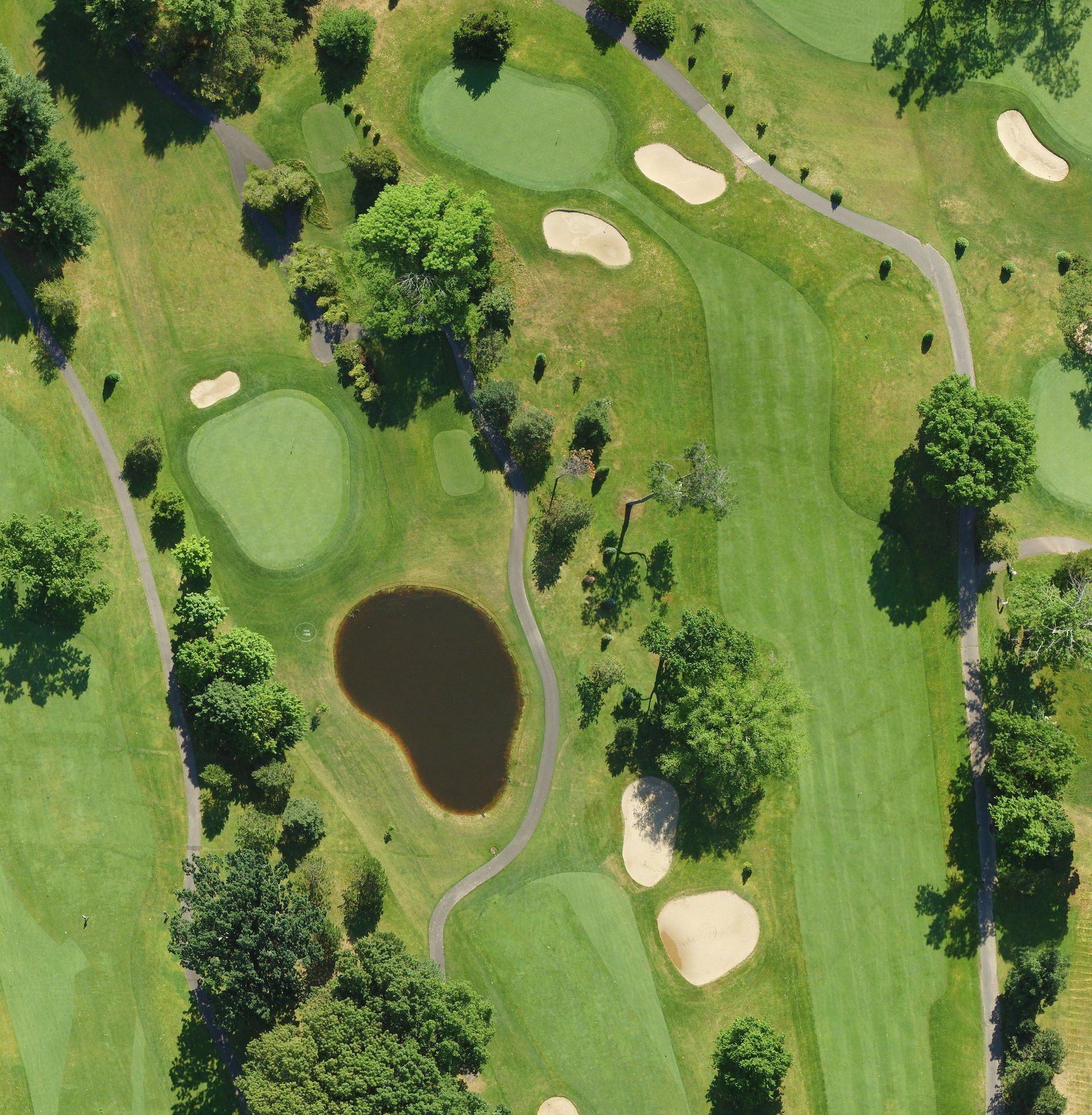 Aerial Golf Course Photos
