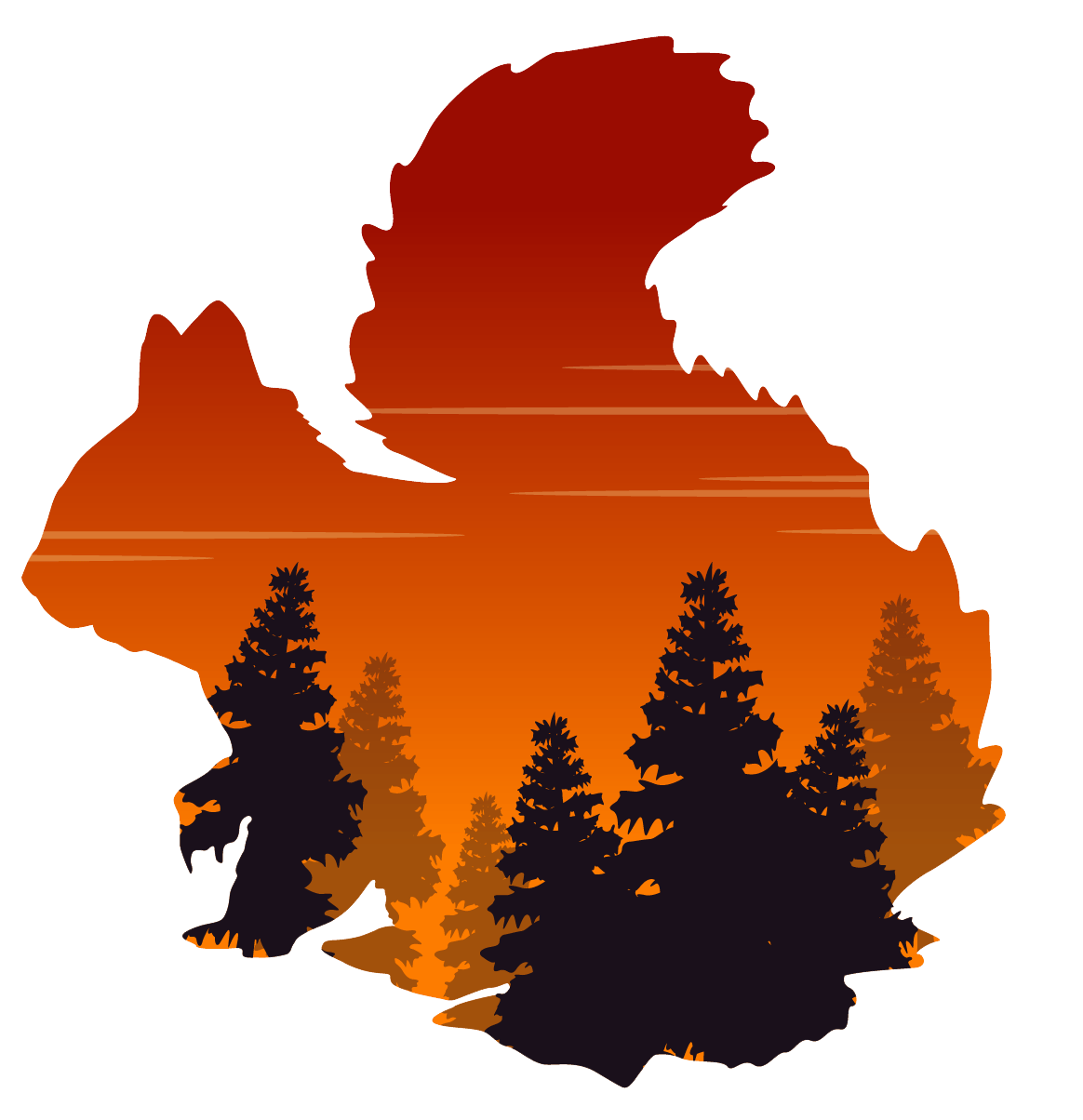 Squirrel-Silhouette-Mobile