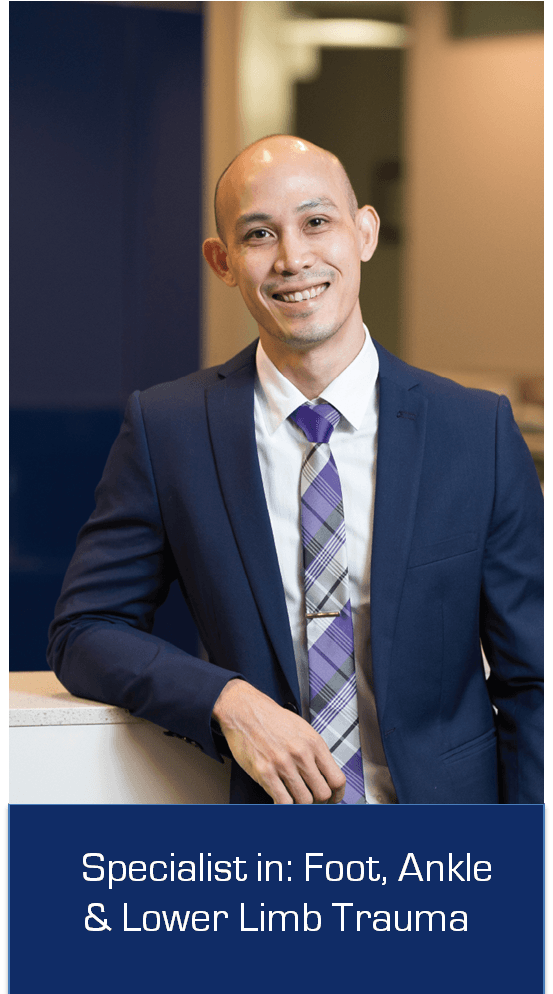 Dr Yeo - Specialist in: Foot and ankle surgery & lower limb trauma