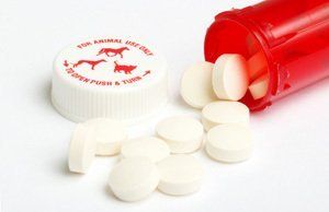 Poisoning — Spilled Pills On White Table in Clarksville, IN