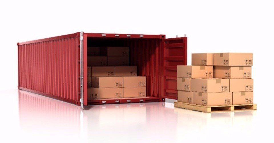 self-storage boxes