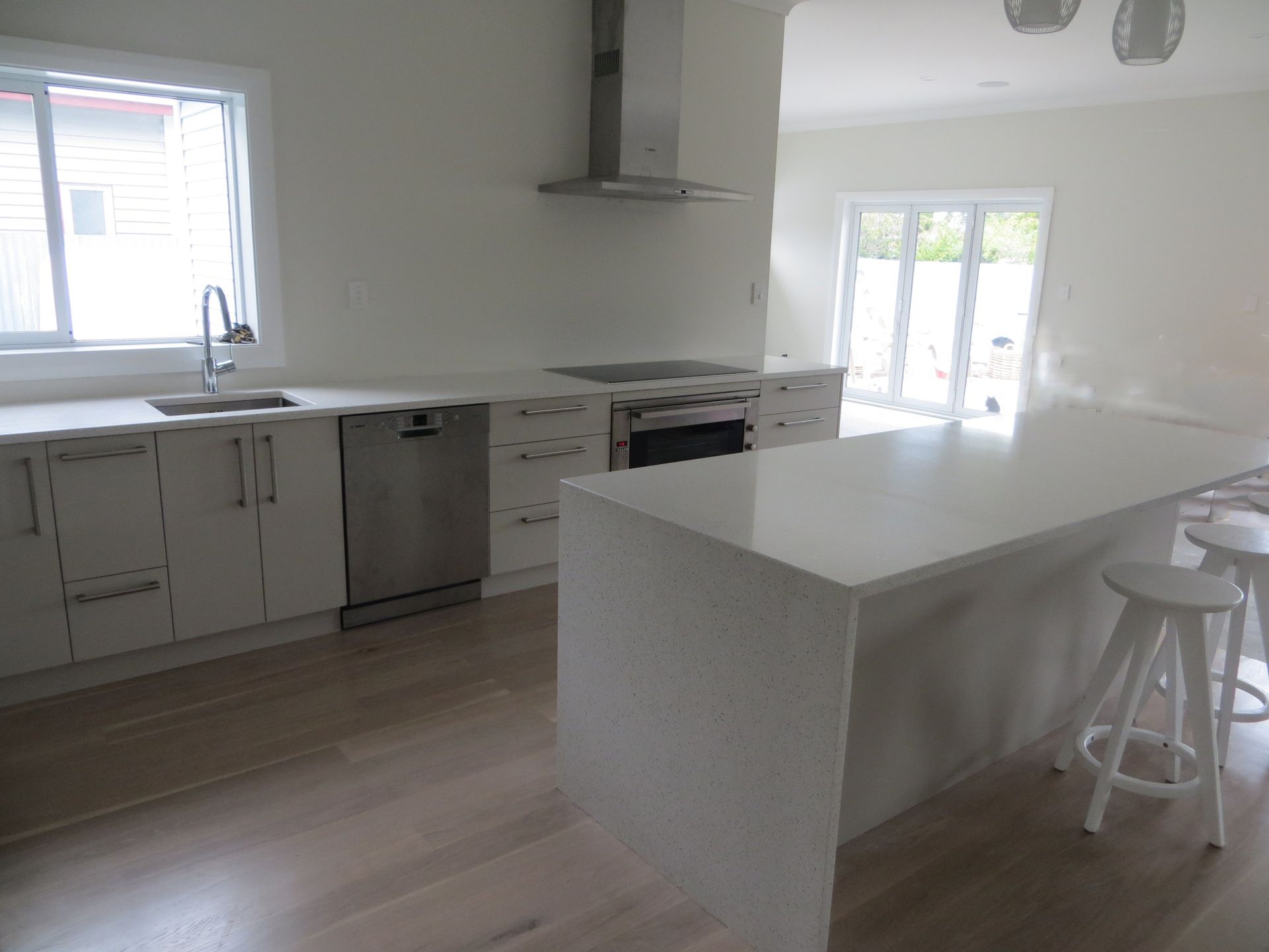 White kitchen interior