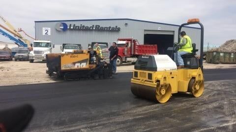 Hot Mix Asphalt Install | Auburn, IN | H.E.V. Asphalt Paving Co.