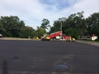 Large Commercial Parking Lot | Auburn, IN | H.E.V. Asphalt Paving Co.