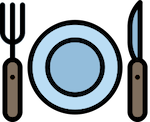 We provide the napkins, plates and cutlery