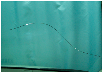long crack before repair