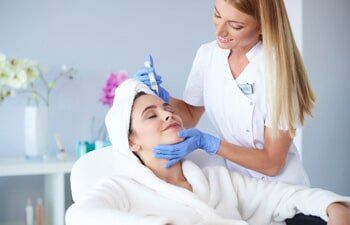Botox — Woman Having a Botox in Slidell, LA Botox — Woman Having a Botox in Slidell, LA