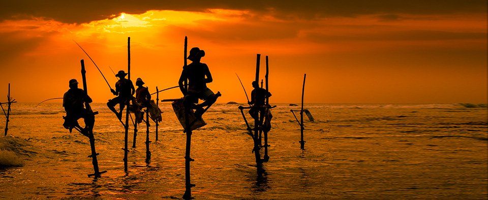 Fisherman in Sri Lanka