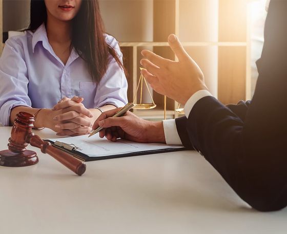 Family Law Duluth Ga — Woman Talking To A Lawyer in Duluth, GA Family Law Duluth Ga — Woman Talking To A Lawyer in Duluth, GA