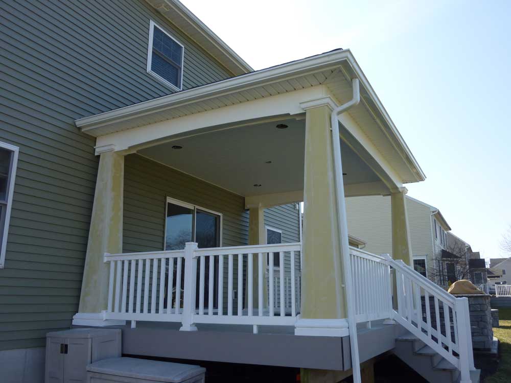 Side View of the Exterior Design — Residential Remodel in Lancaster, PA