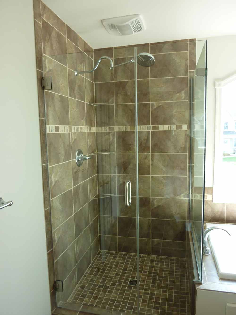 Bathroom Remodeling — Modern Shower in Lancaster, PA Bathroom Remodeling — Modern Shower in Lancaster, PA