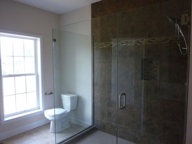 Bathroom Remodeling — Glass Shower Room in Lancaster, PA Bathroom Remodeling — Glass Shower Room in Lancaster, PA