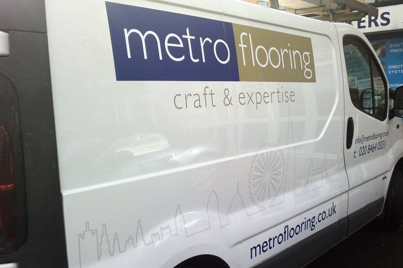 Designed and Installed vehicle graphics for customer