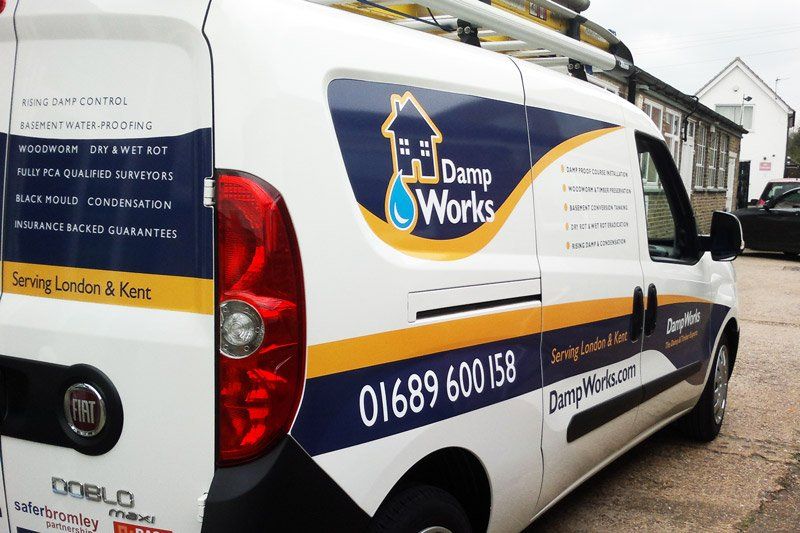 Designed and Installed vehicle graphics for customer