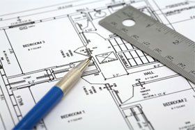 Architect's Floor Plan - Williton, Taunton, Somerset - Mitchell Architects - Floor Plan