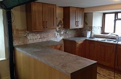 quality designs and fittings installed for a kitchen