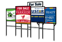 Real estate signs