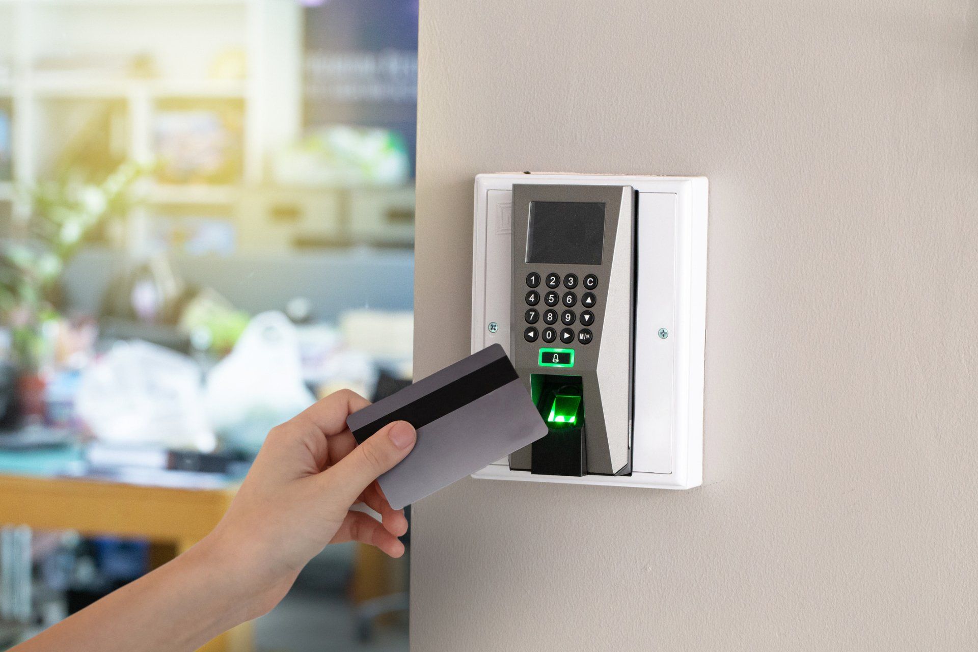 Id Card and Finger Scan Device — Wilmington, NC — Sentinel Security Systems