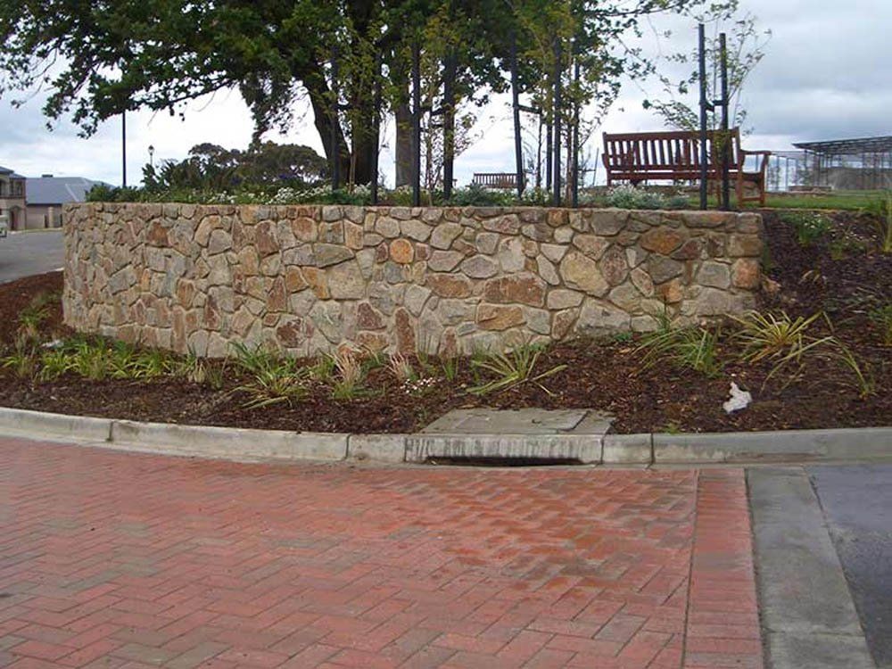 Stone wall