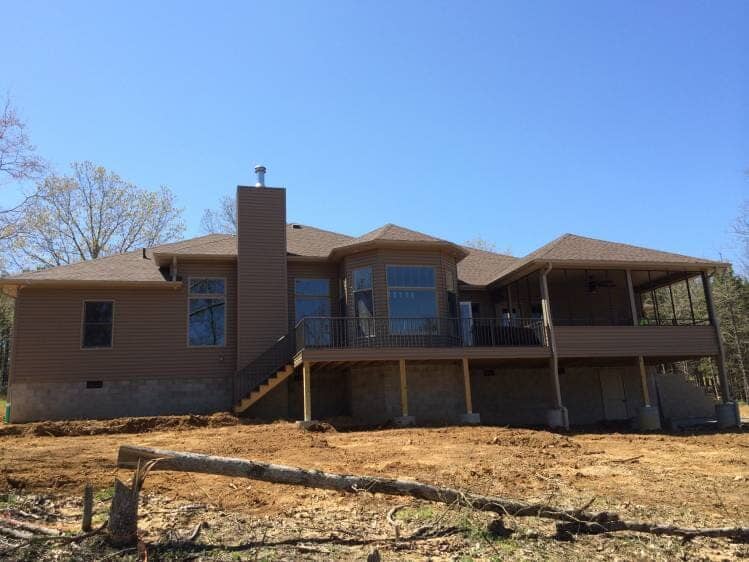 Customized House at Lot 254 — Brown Colored House in Marion, IL