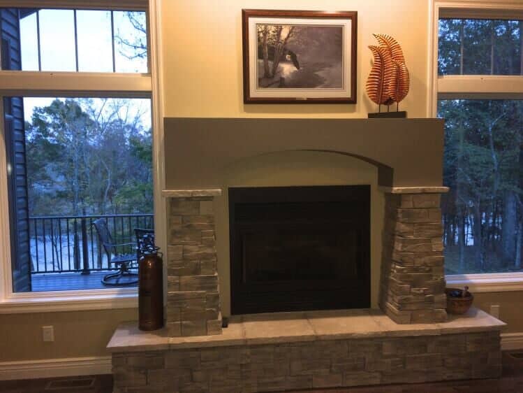 Decorative Rooms at Lot 254 — Fireplace in Marion, IL