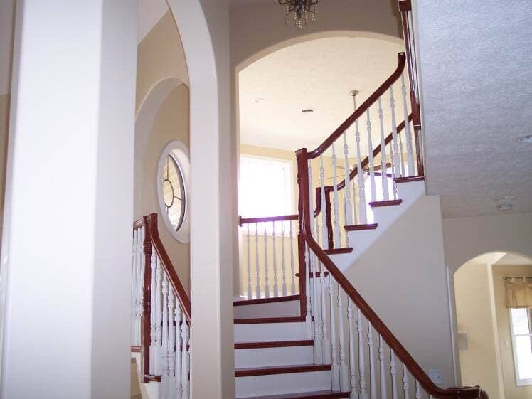 Modern Built House at Lake Moses — Stairs with Hand Grills in Marion, IL
