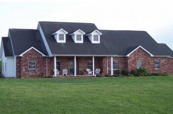 Missel Residence - Modern Brick House in Marion, IL