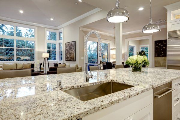 Granite Kitchen Counter Top — San Leandro, CA — Best Marble & Granite Company Granite Kitchen Counter Top — San Leandro, CA — Best Marble & Granite Company