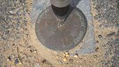 Septic System Design Marker in Concord, NH. Septic System Design Marker in Concord, NH.