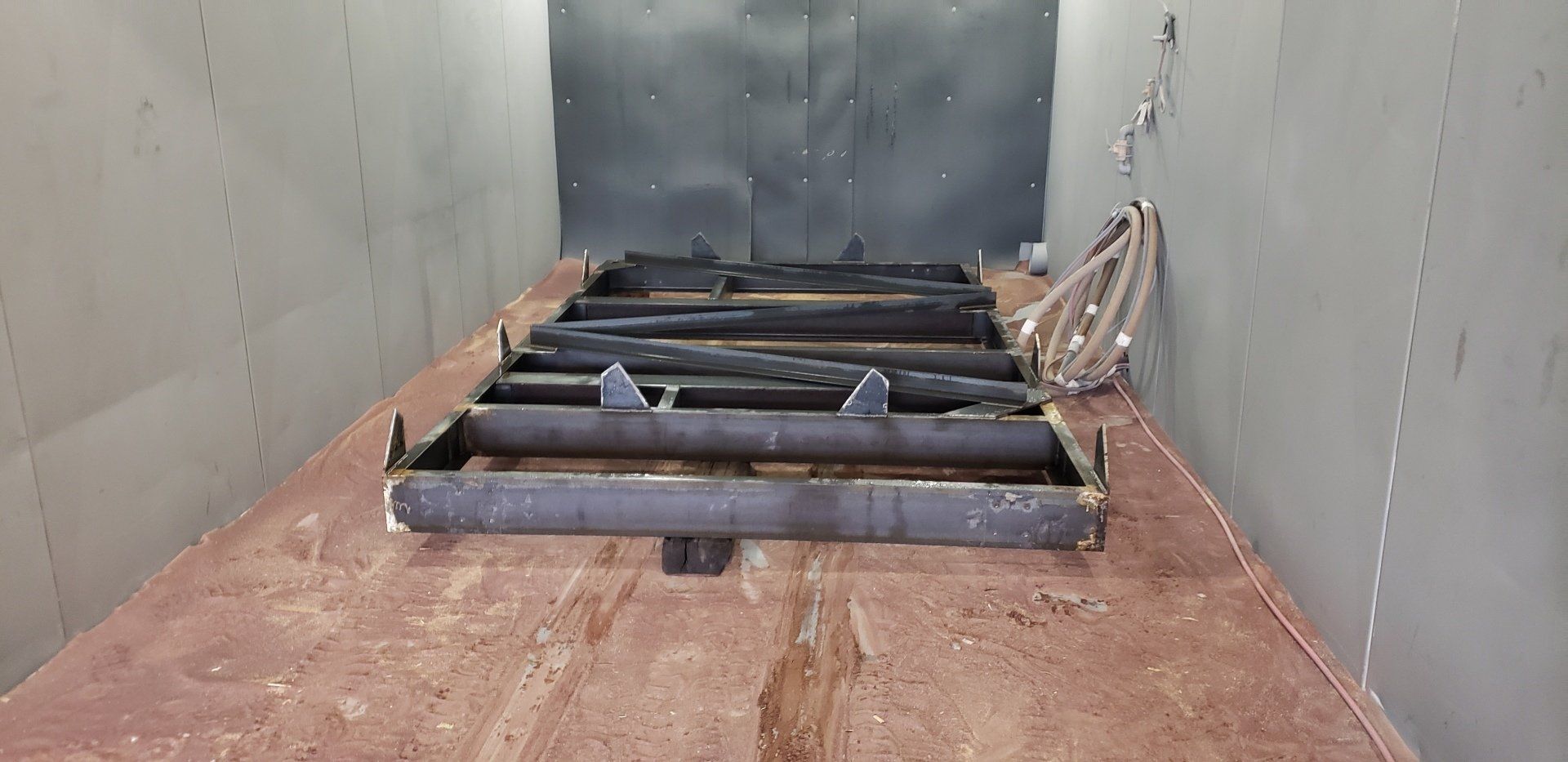 Sandblasted Steel Frame — Phoenix, AZ — Ace Sandblasting