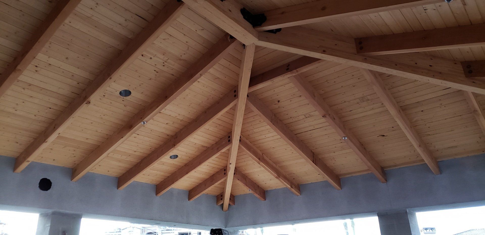 Sandblasted Wood Beams — Phoenix, AZ — Ace Sandblasting
