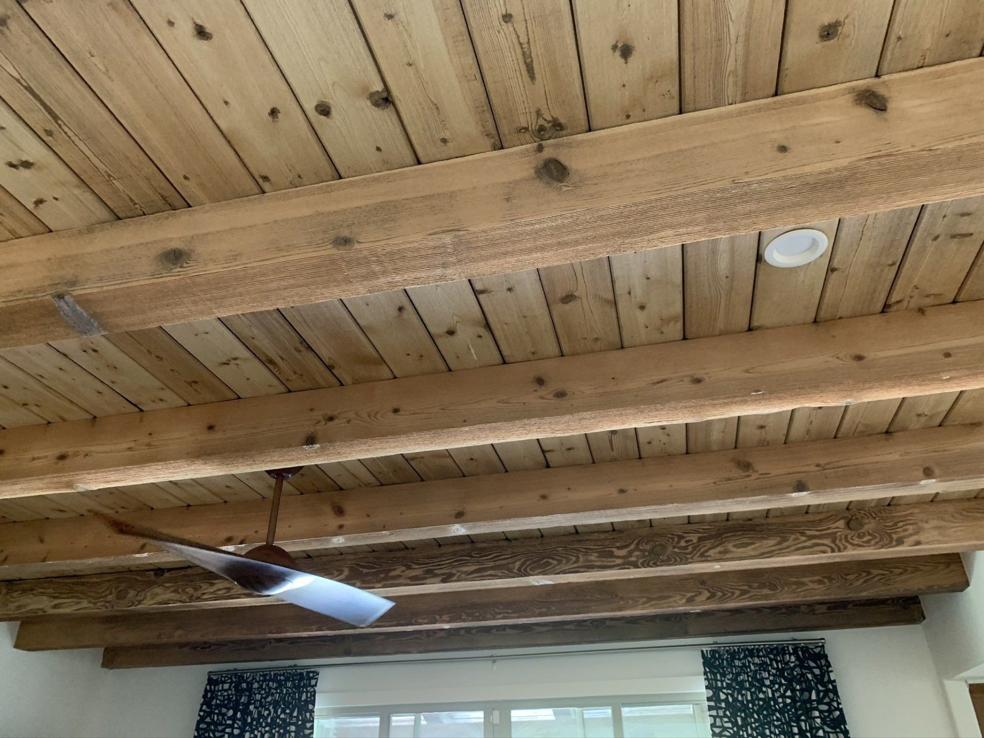 Close Up View of Sandblasted Ceiling — Phoenix, AZ — Ace Sandblasting