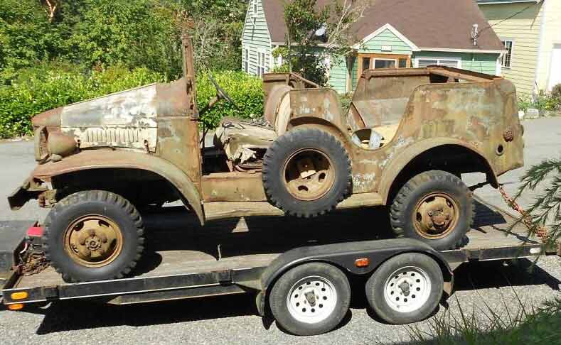 Restoration — 1941 Dodge WC-16 Radio Command Car in Indio, CA
