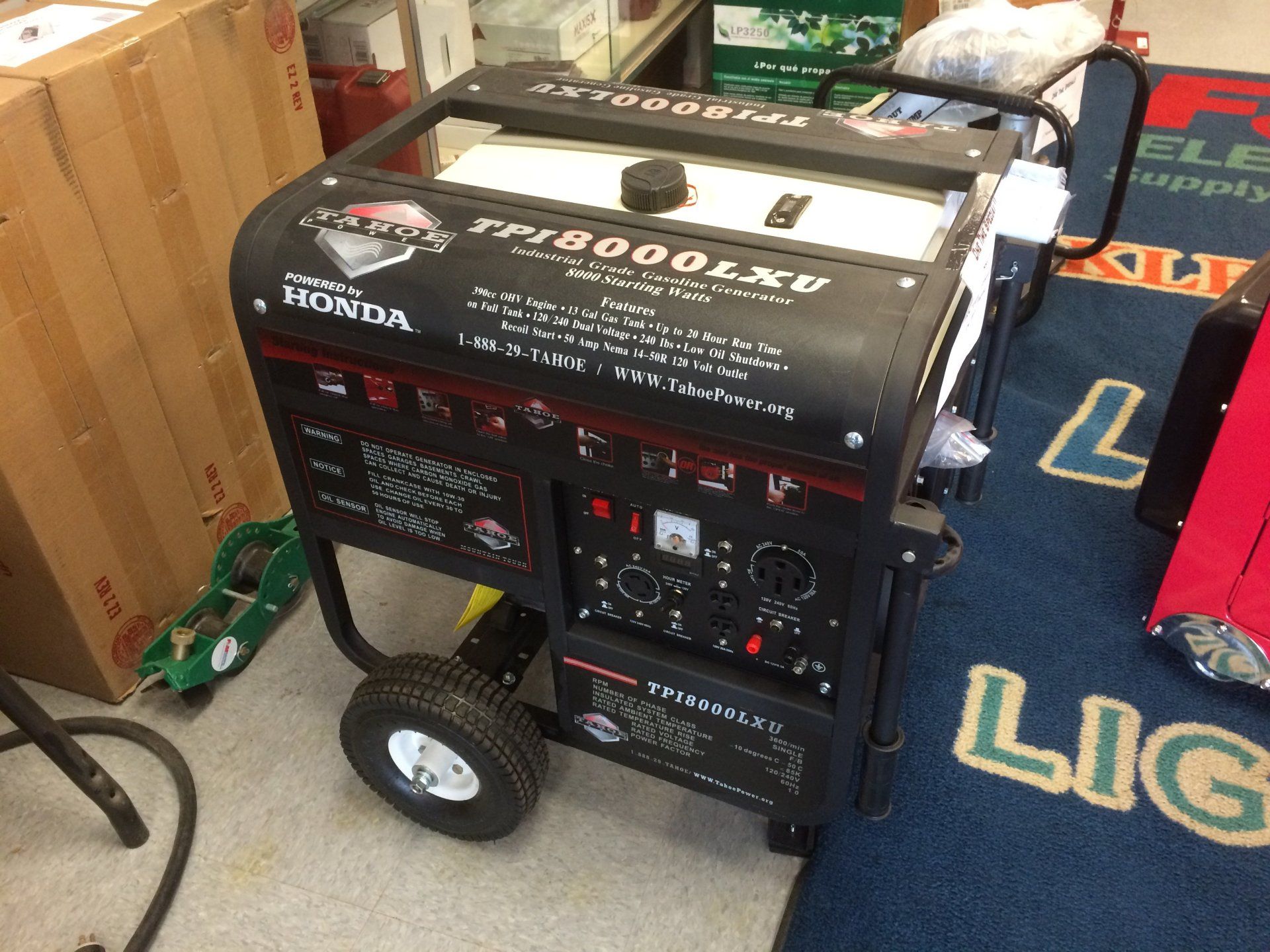 TAHOE portable generator