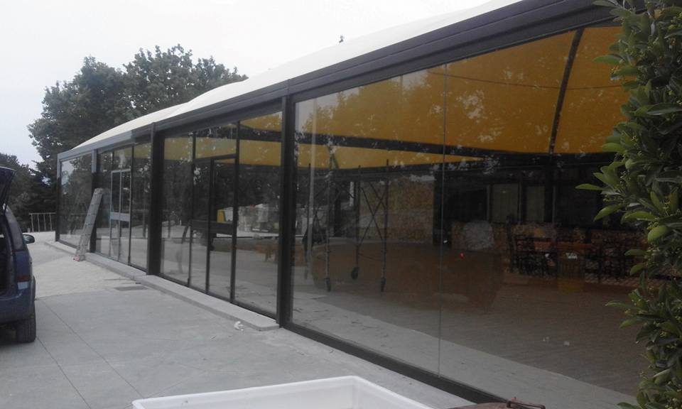 Veranda in vetro