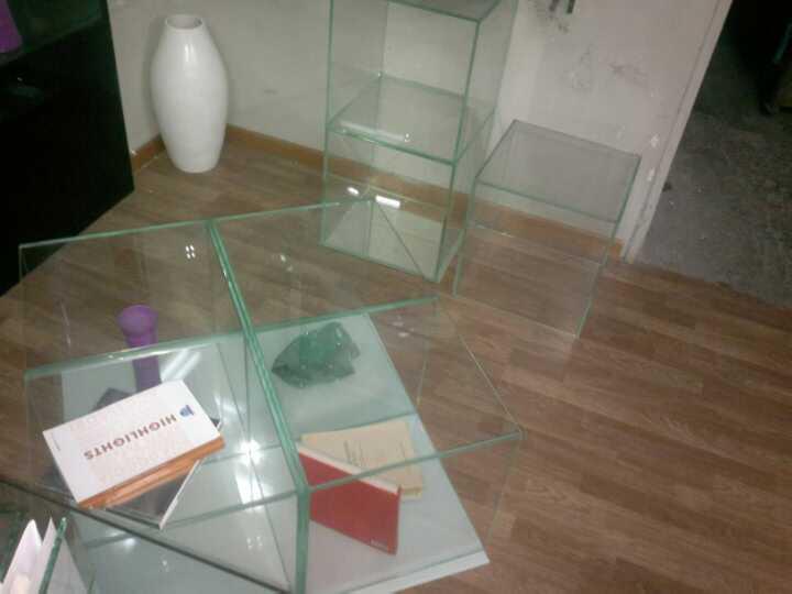 Cubi in vetro