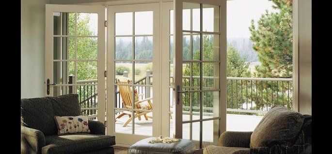 Simple House Balcony - Door and Frame in Sacramento, CA