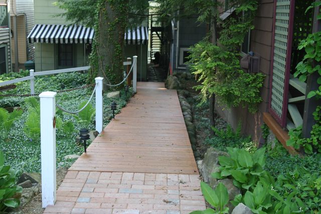 Newly Paved Boardwalk in Mayville NY